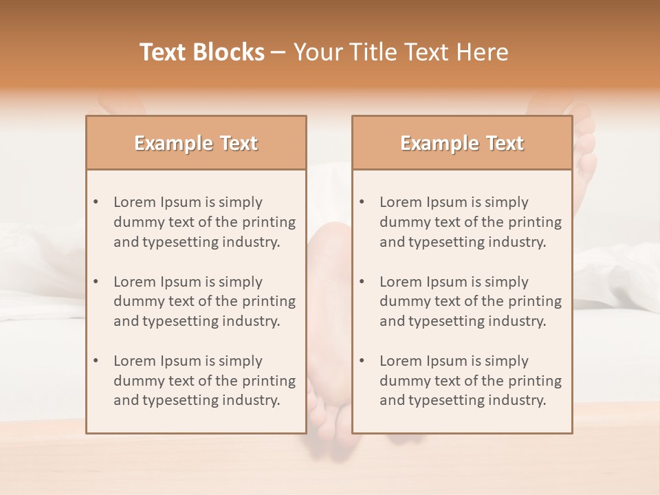 Prelude Bed Y PowerPoint Template