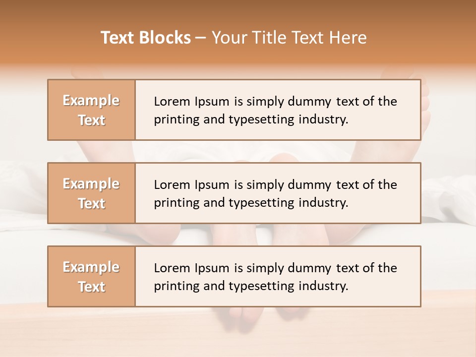 Prelude Bed Y PowerPoint Template