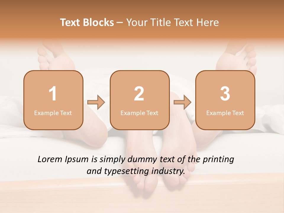 Prelude Bed Y PowerPoint Template