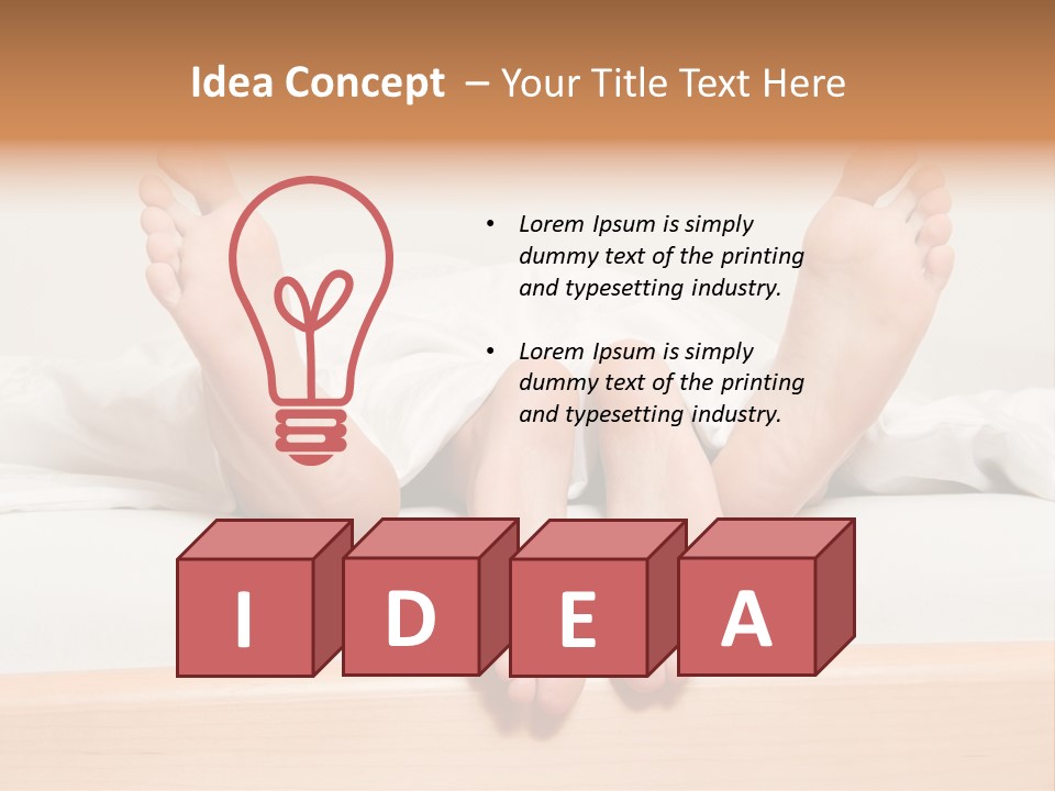 Prelude Bed Y PowerPoint Template