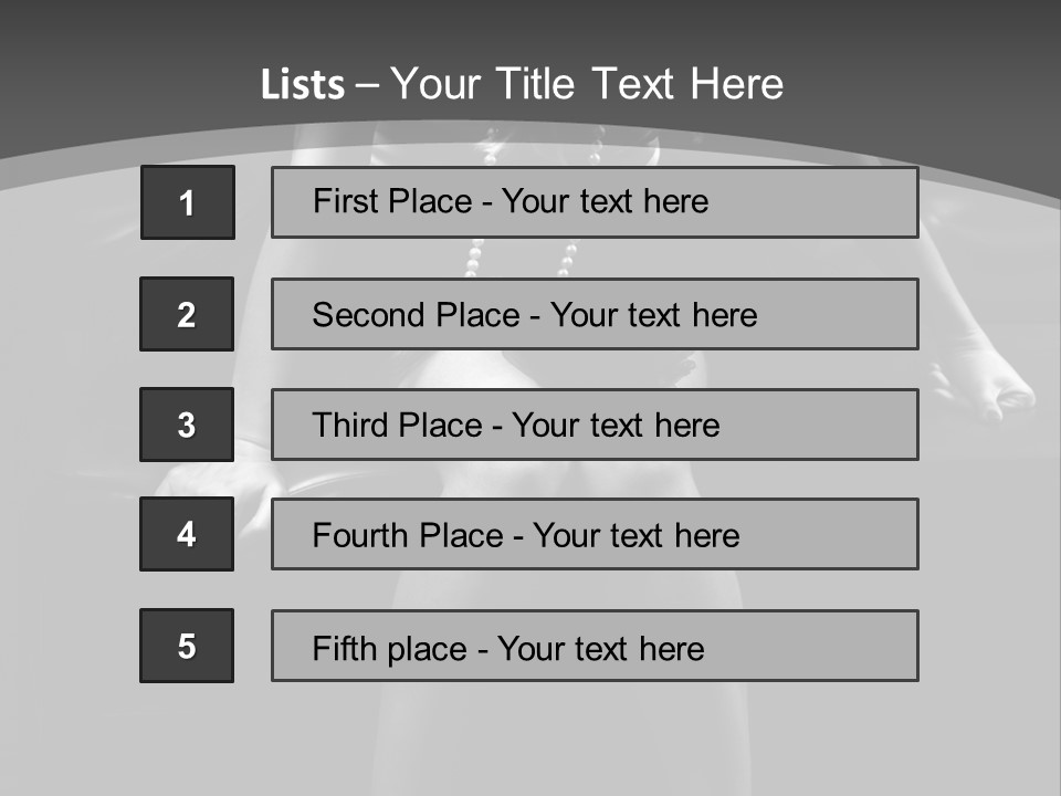 A Woman Sitting On A Couch In A Black And White Photo PowerPoint Template