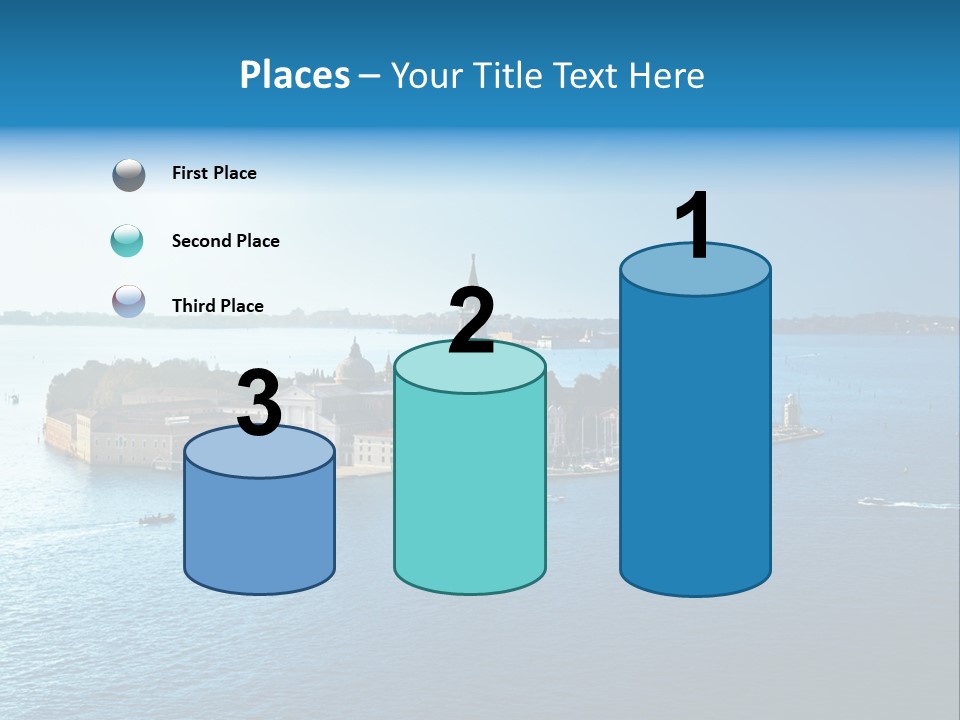 Height Right Upturn PowerPoint Template