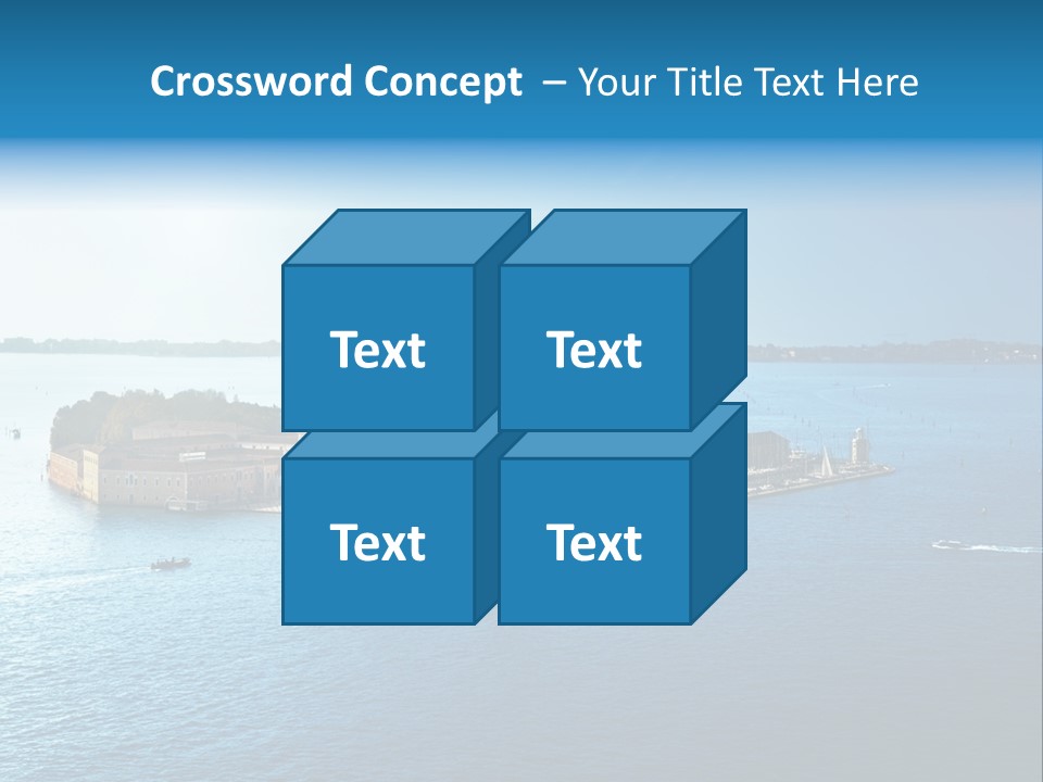 Height Right Upturn PowerPoint Template