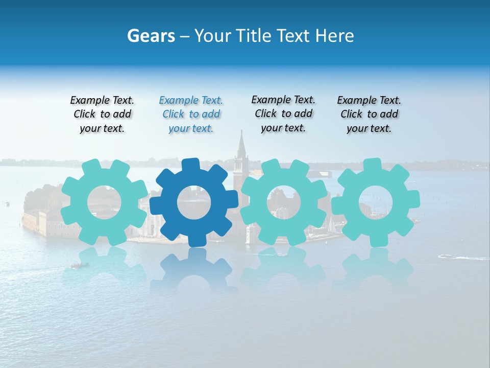 Height Right Upturn PowerPoint Template