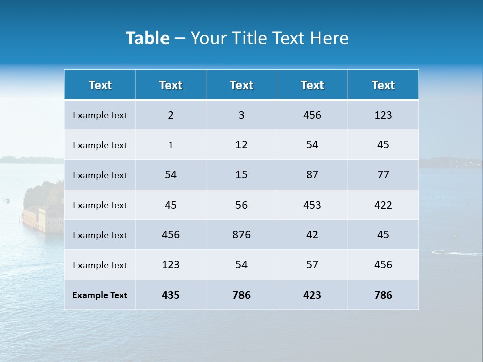 Height Right Upturn PowerPoint Template