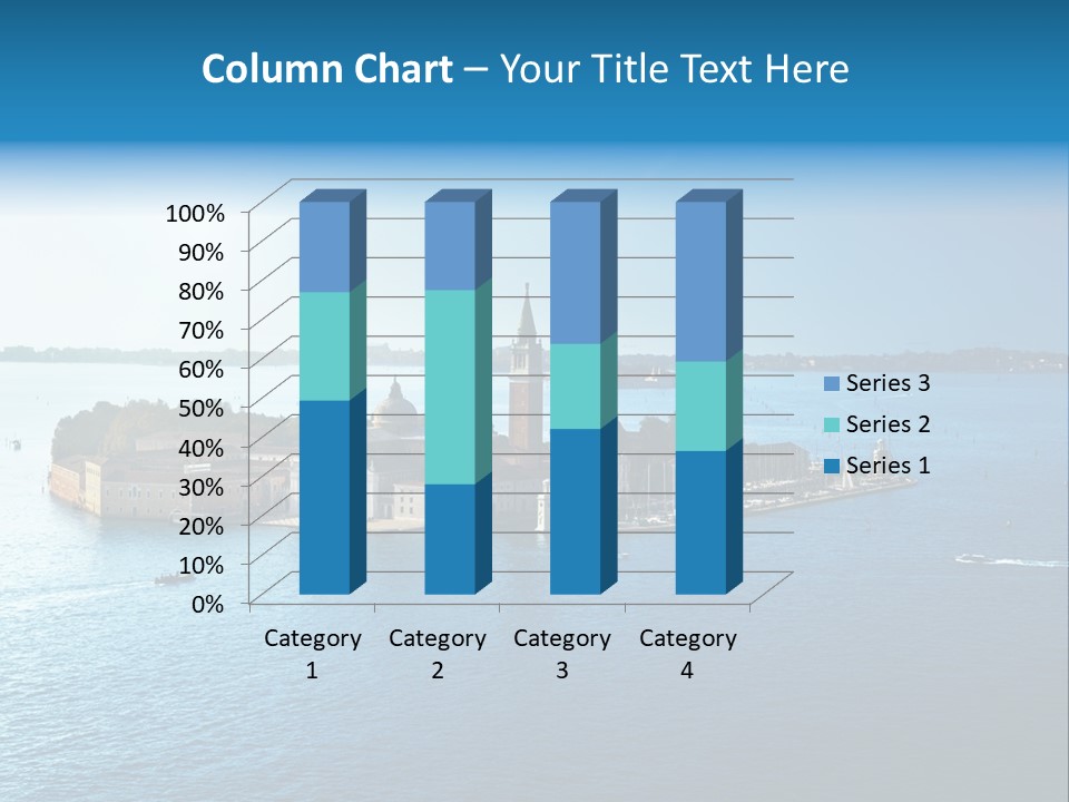 Height Right Upturn PowerPoint Template