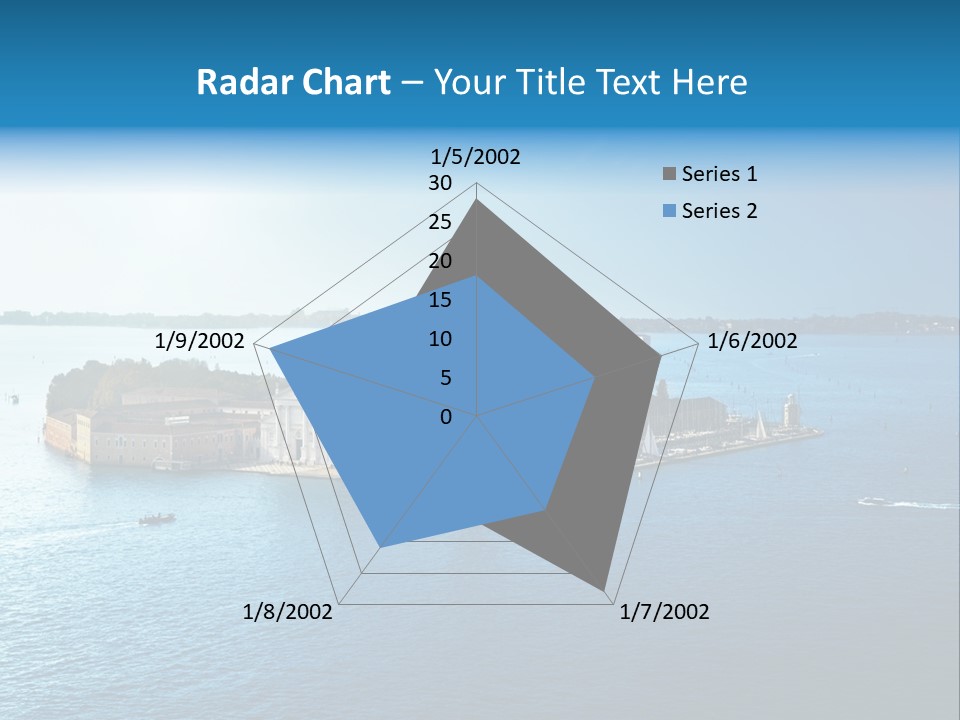 Height Right Upturn PowerPoint Template