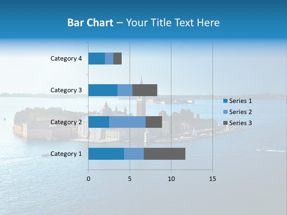 Height Right Upturn PowerPoint Template