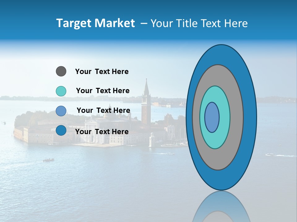 Height Right Upturn PowerPoint Template