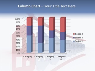 Height Right Upturn PowerPoint Template