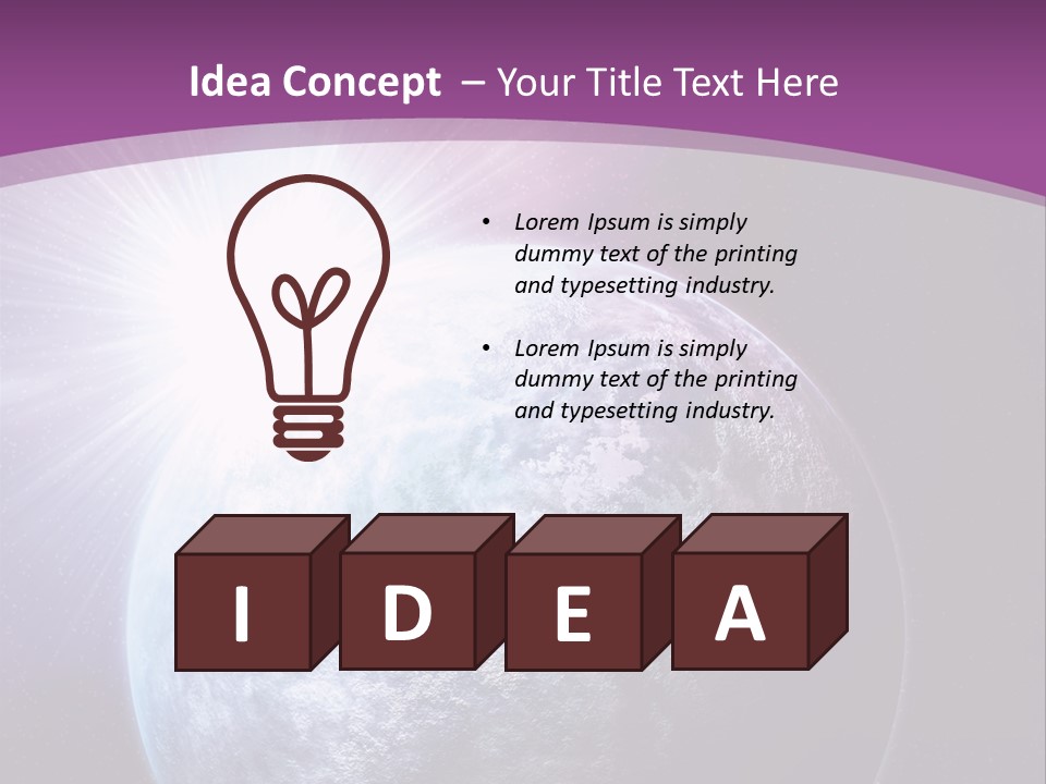 Exploration Size Illustration PowerPoint Template