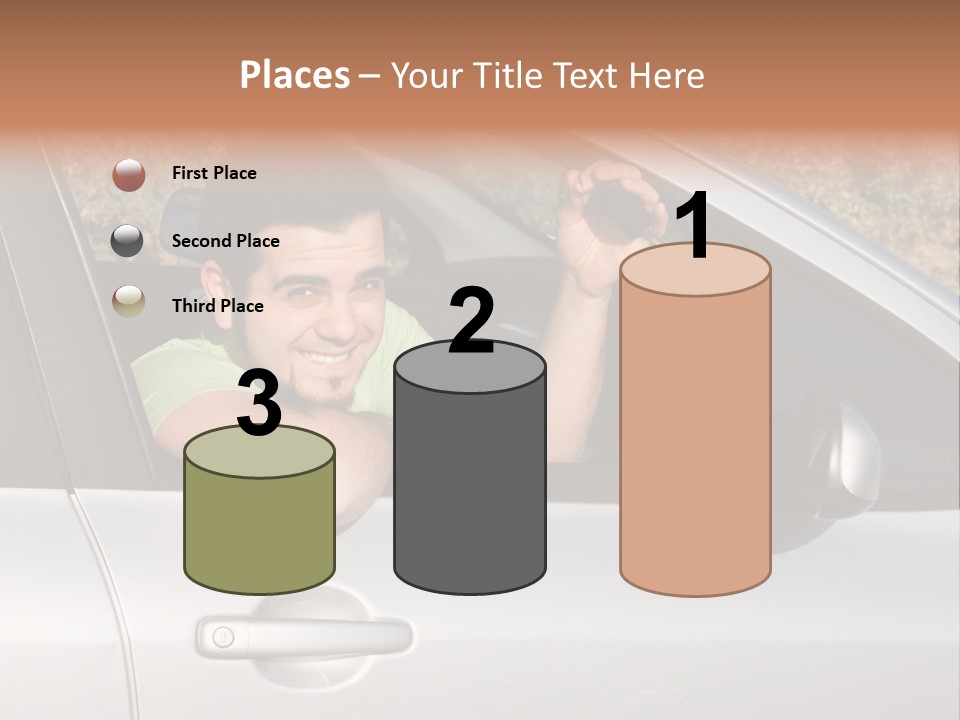 Driver Key Hired PowerPoint Template