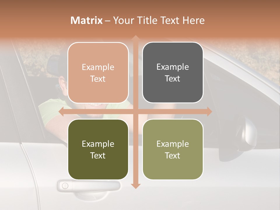 Driver Key Hired PowerPoint Template