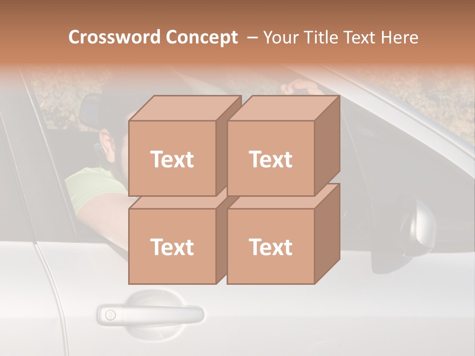 Driver Key Hired PowerPoint Template