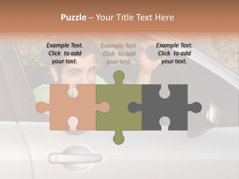 Driver Key Hired PowerPoint Template