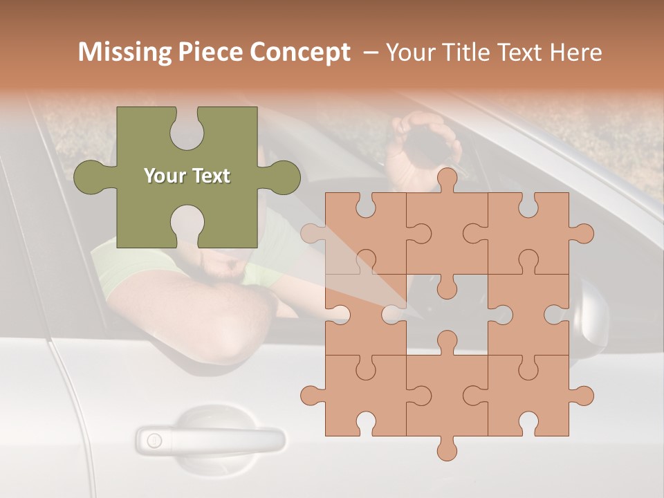 Driver Key Hired PowerPoint Template