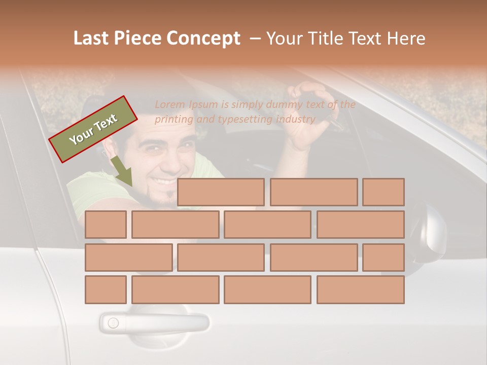 Driver Key Hired PowerPoint Template
