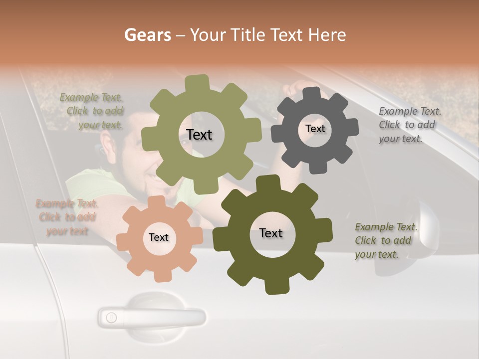 Driver Key Hired PowerPoint Template