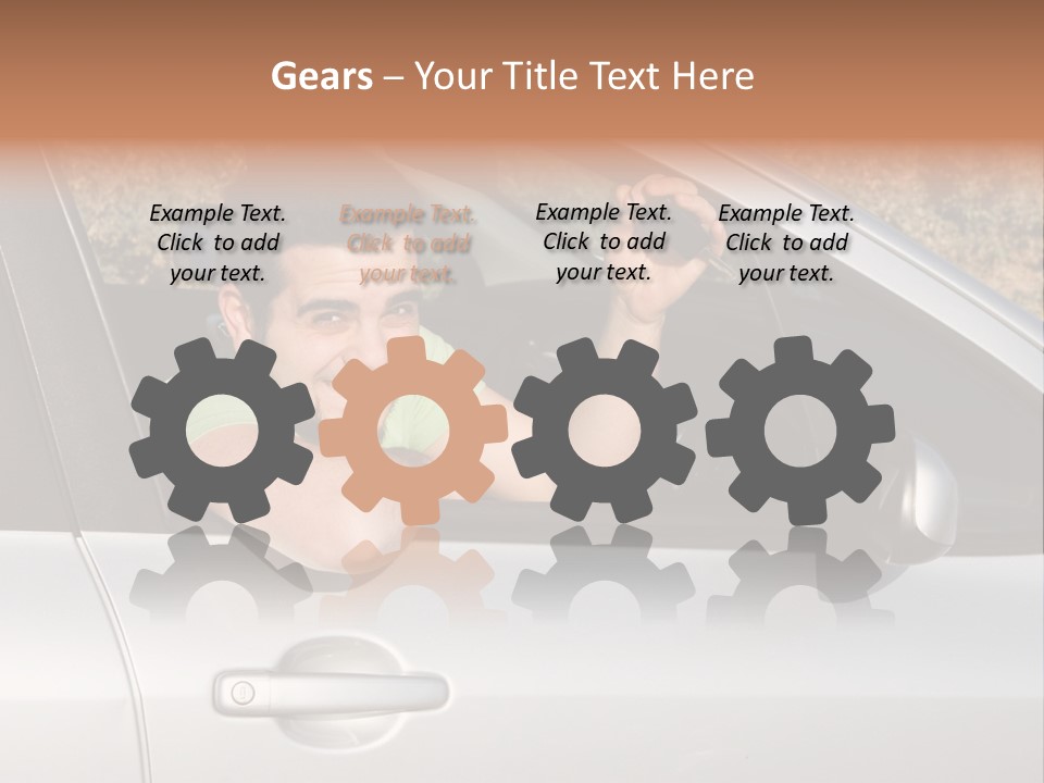 Driver Key Hired PowerPoint Template