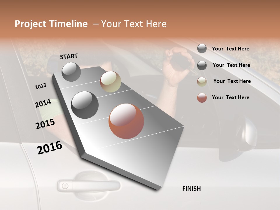 Driver Key Hired PowerPoint Template