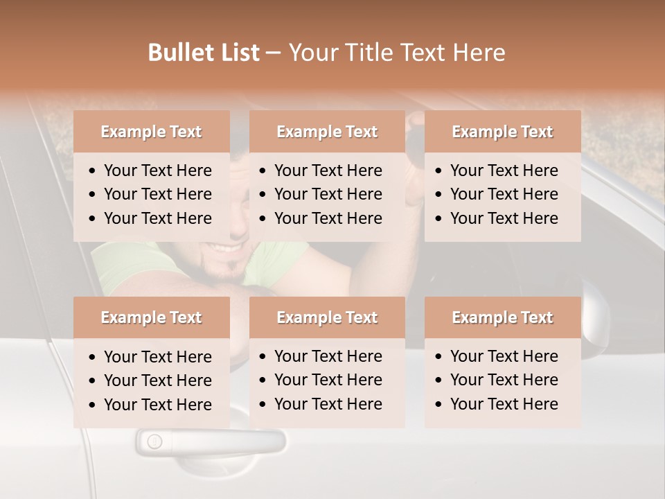 Driver Key Hired PowerPoint Template