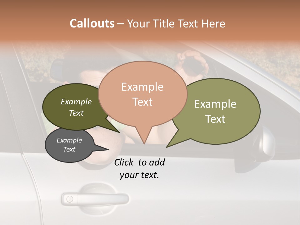 Driver Key Hired PowerPoint Template