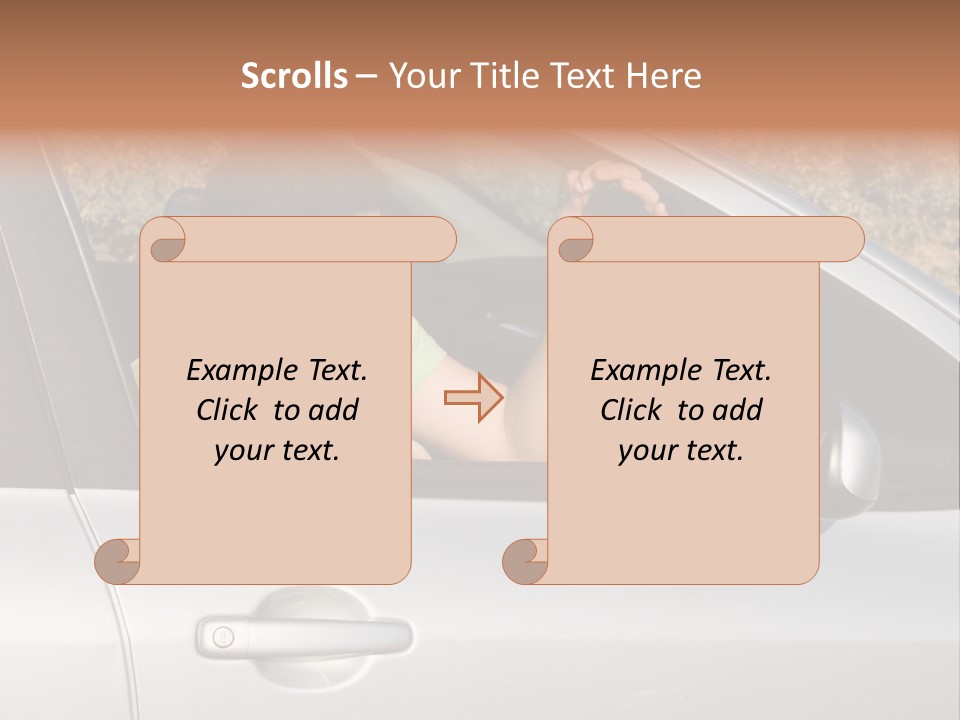 Driver Key Hired PowerPoint Template