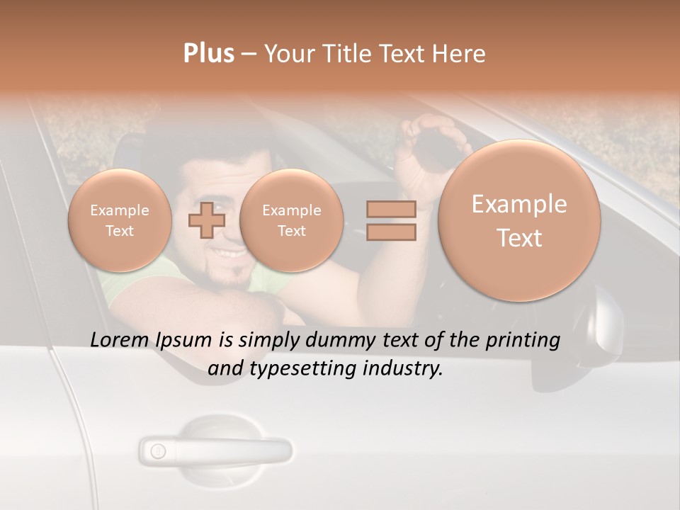 Driver Key Hired PowerPoint Template