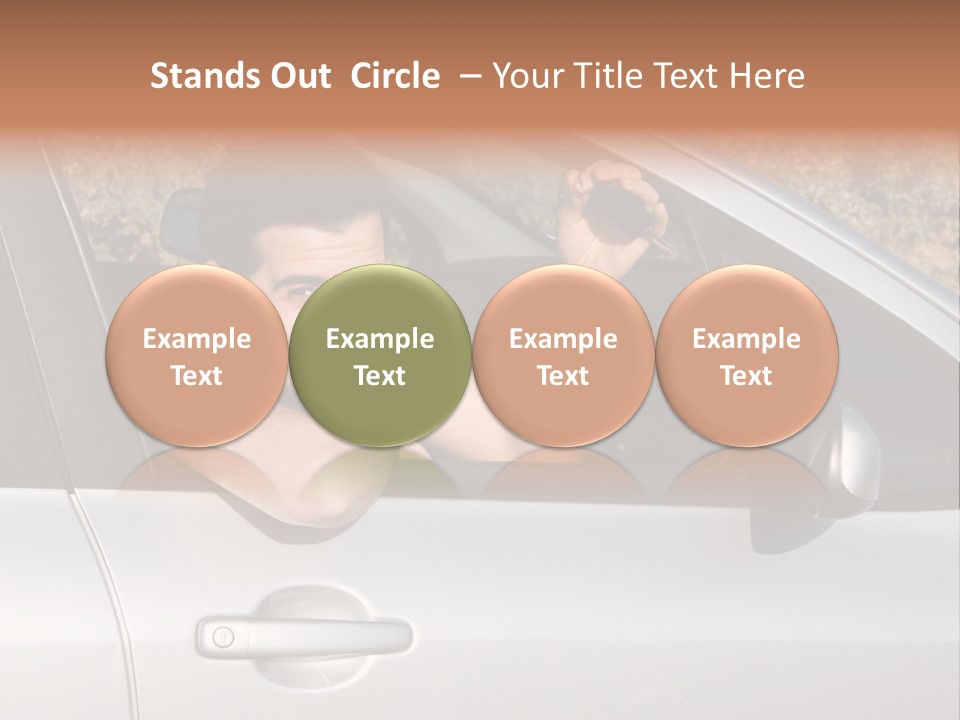 Driver Key Hired PowerPoint Template