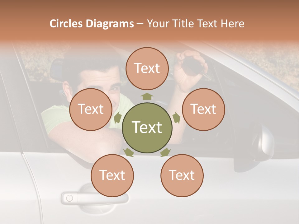 Driver Key Hired PowerPoint Template