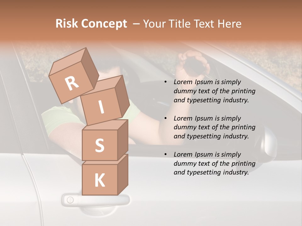 Driver Key Hired PowerPoint Template