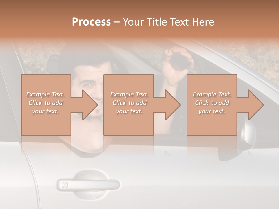 Driver Key Hired PowerPoint Template