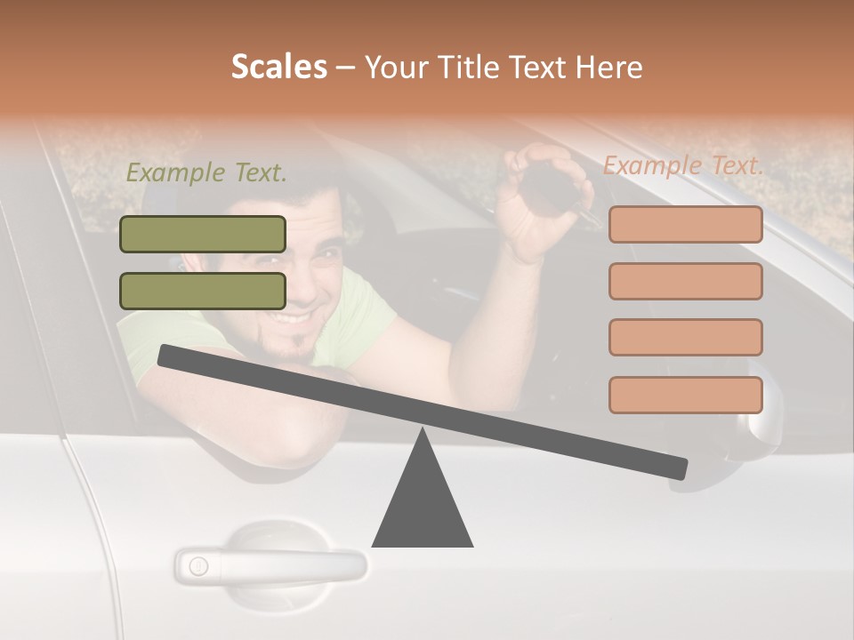 Driver Key Hired PowerPoint Template