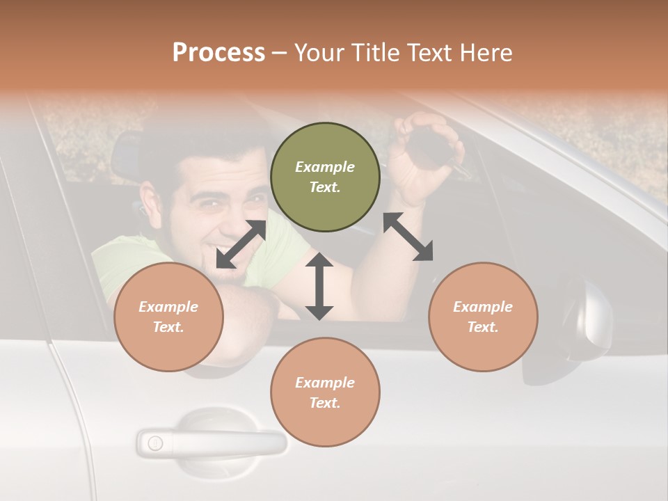 Driver Key Hired PowerPoint Template