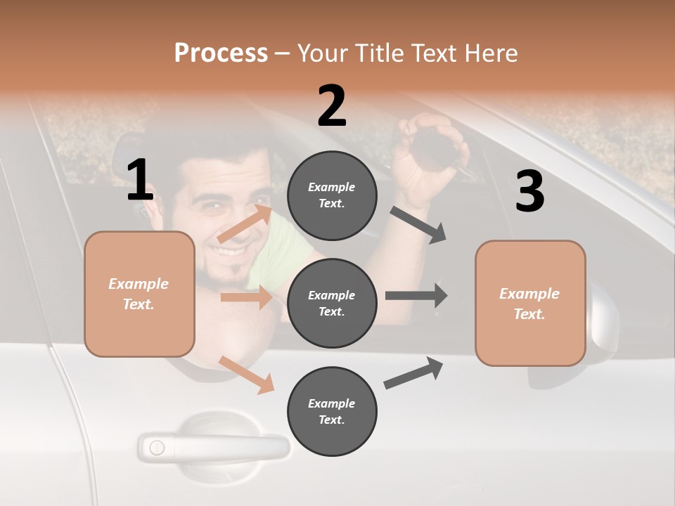 Driver Key Hired PowerPoint Template