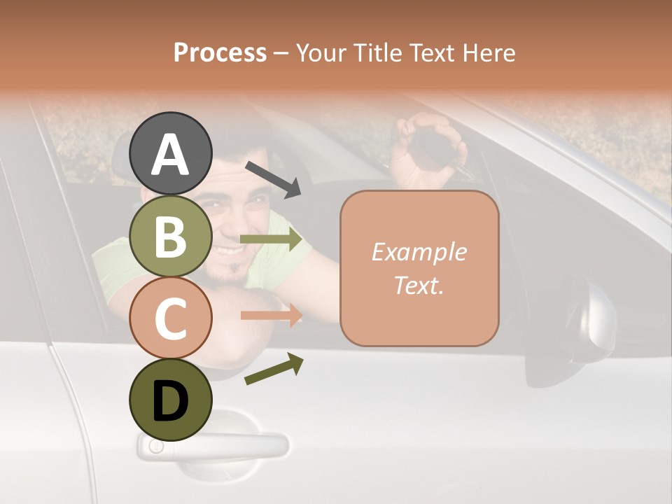 Driver Key Hired PowerPoint Template