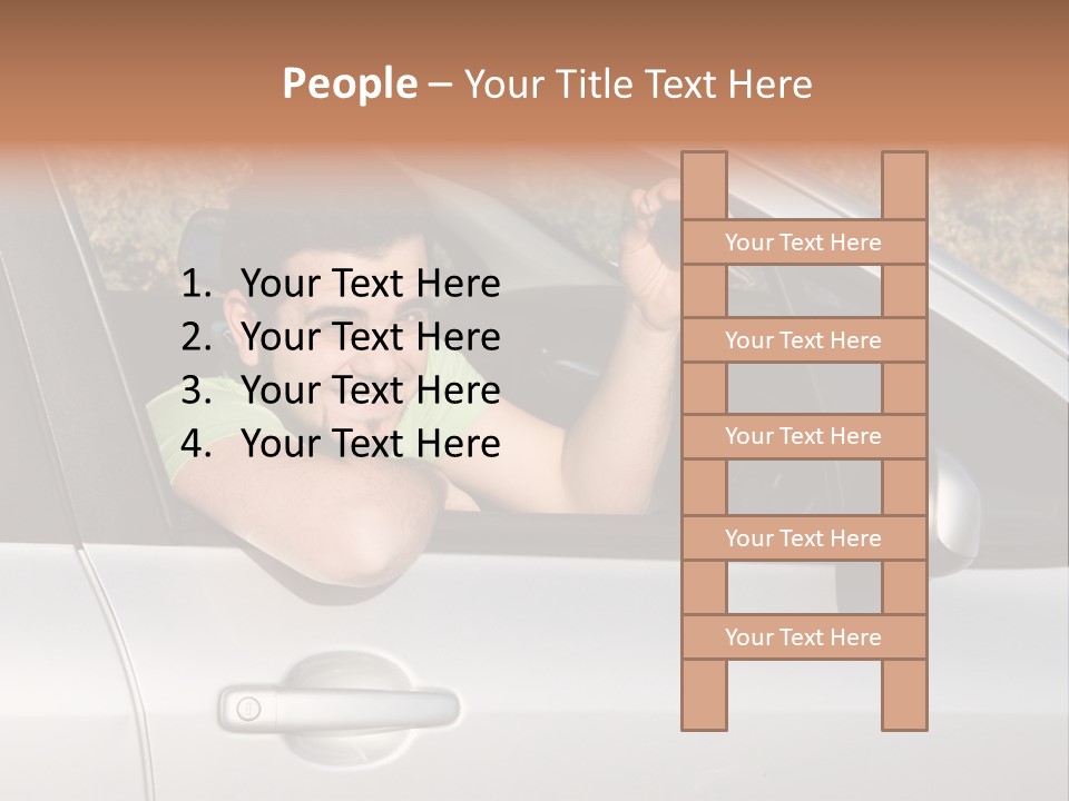 Driver Key Hired PowerPoint Template