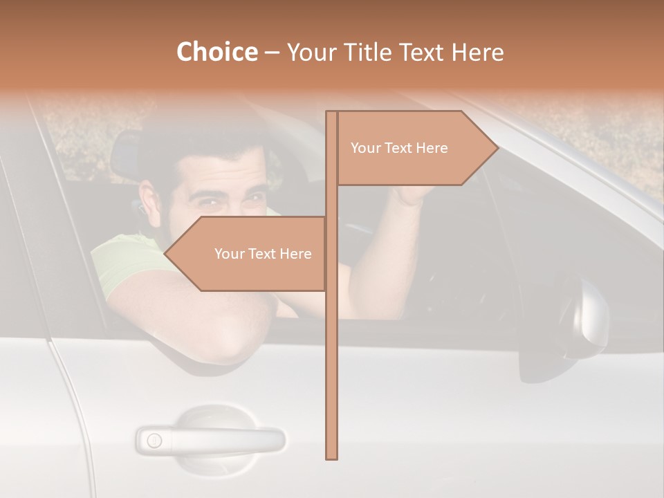 Driver Key Hired PowerPoint Template