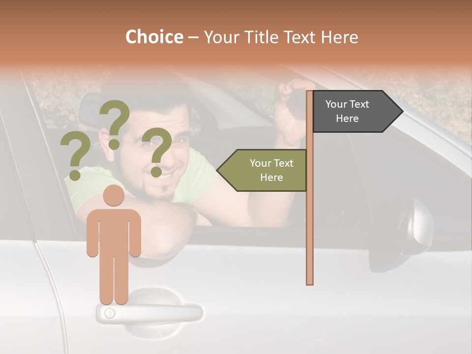 Driver Key Hired PowerPoint Template