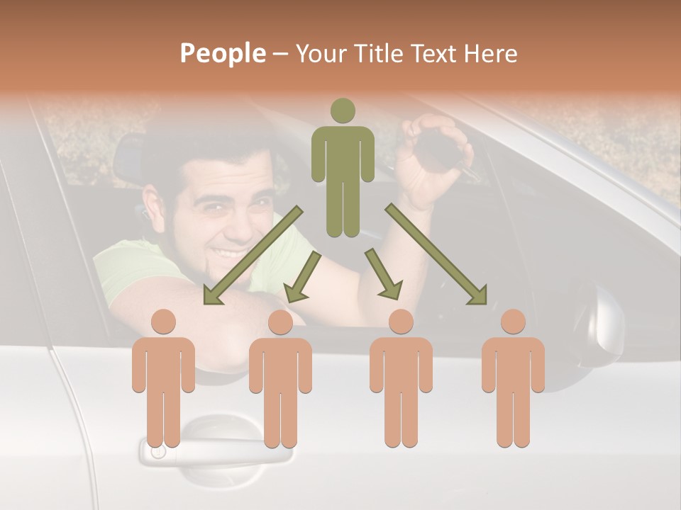 Driver Key Hired PowerPoint Template