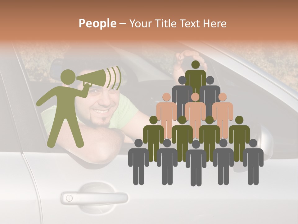 Driver Key Hired PowerPoint Template