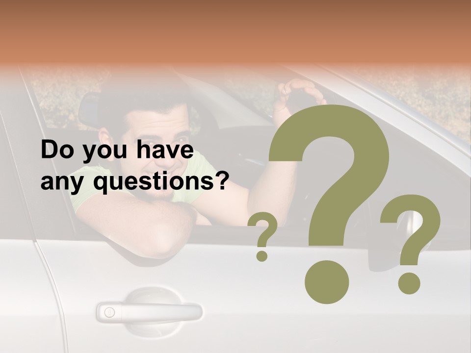 Driver Key Hired PowerPoint Template