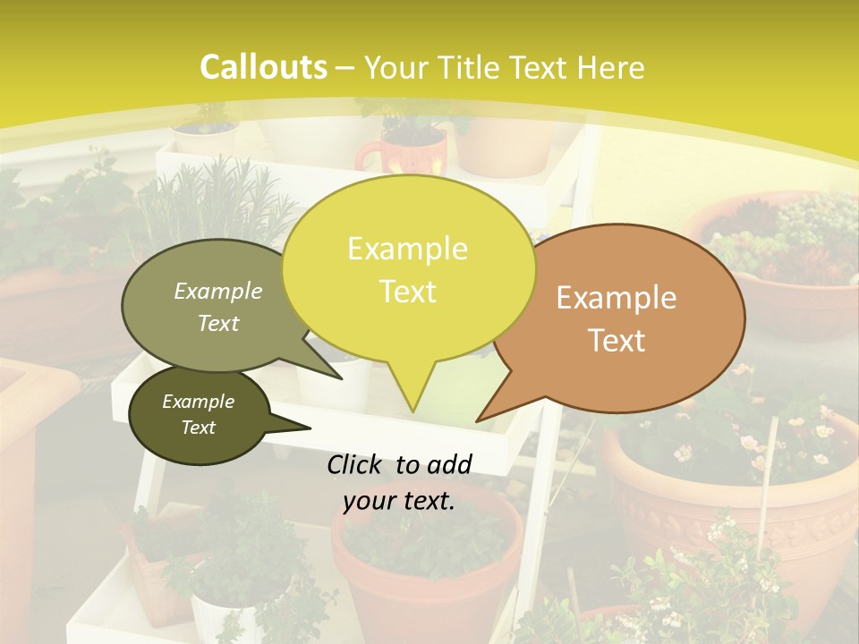 Cranberry Nature Green PowerPoint Template