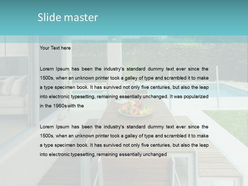 Shorts Joyful Healthy PowerPoint Template