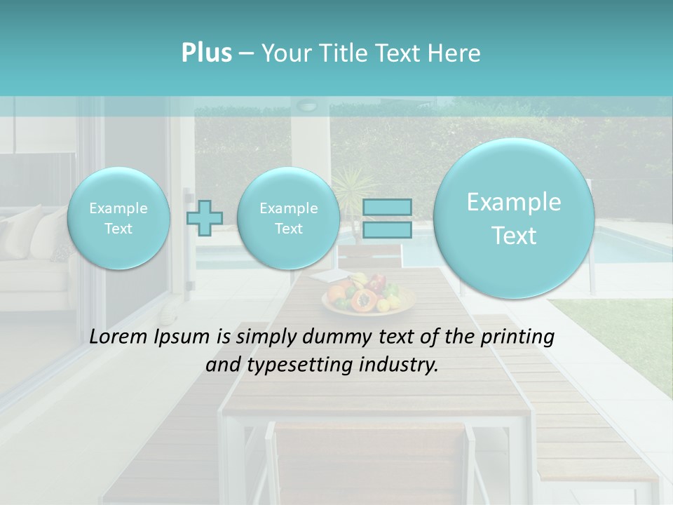 Shorts Joyful Healthy PowerPoint Template