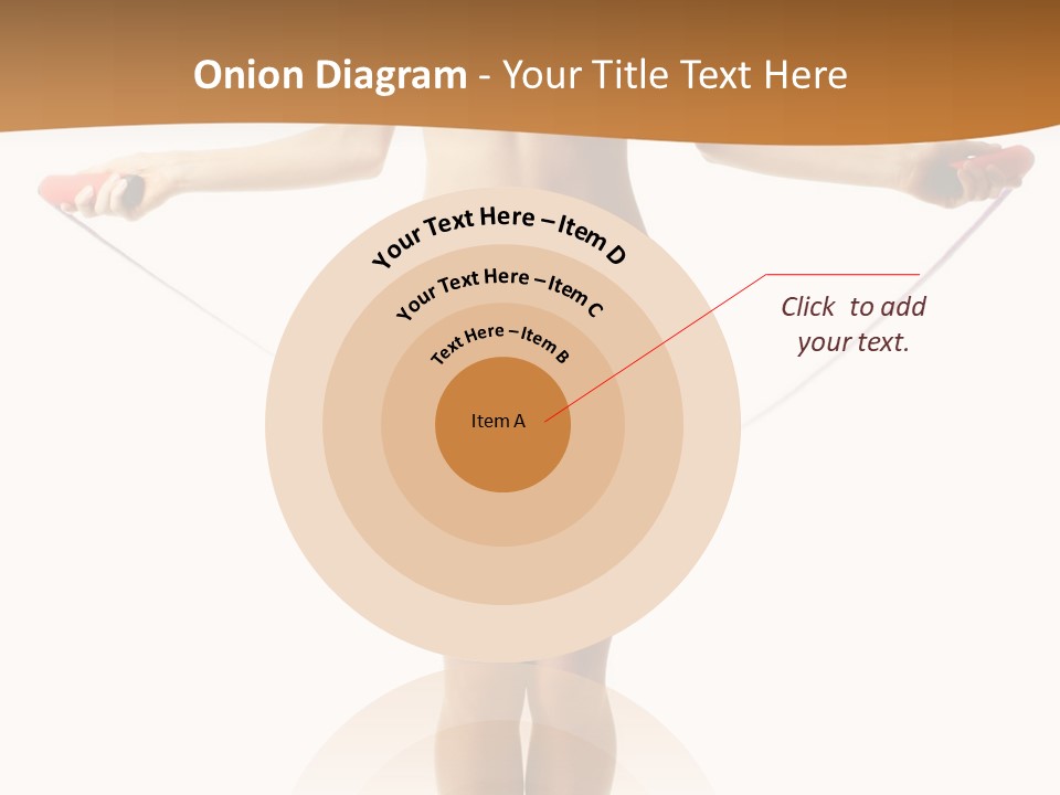 A Woman Is Holding A Skipping Rope In Her Hands PowerPoint Template