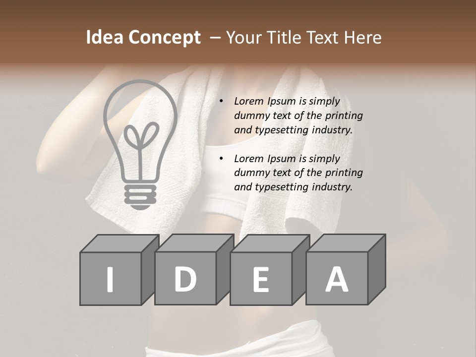 Diet Active Activity PowerPoint Template