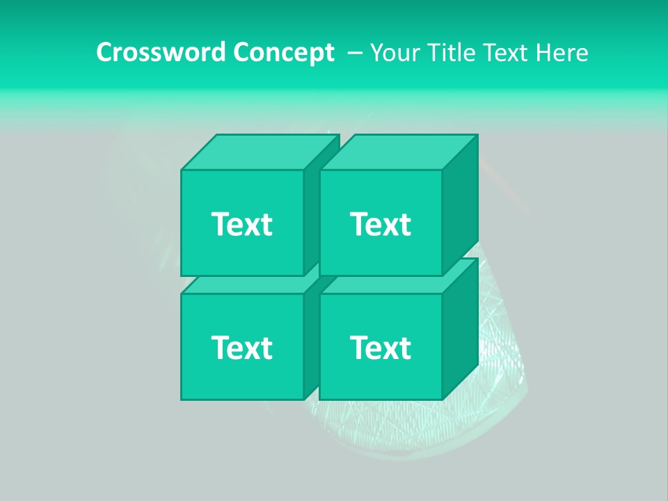 Street Walk Sign PowerPoint Template