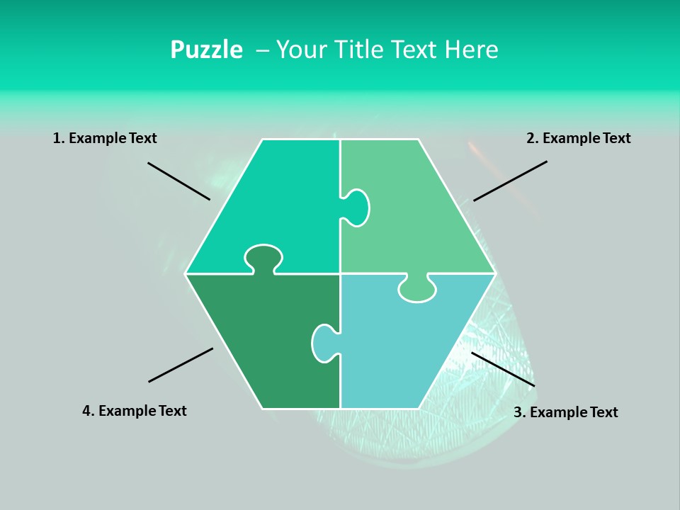 Street Walk Sign PowerPoint Template