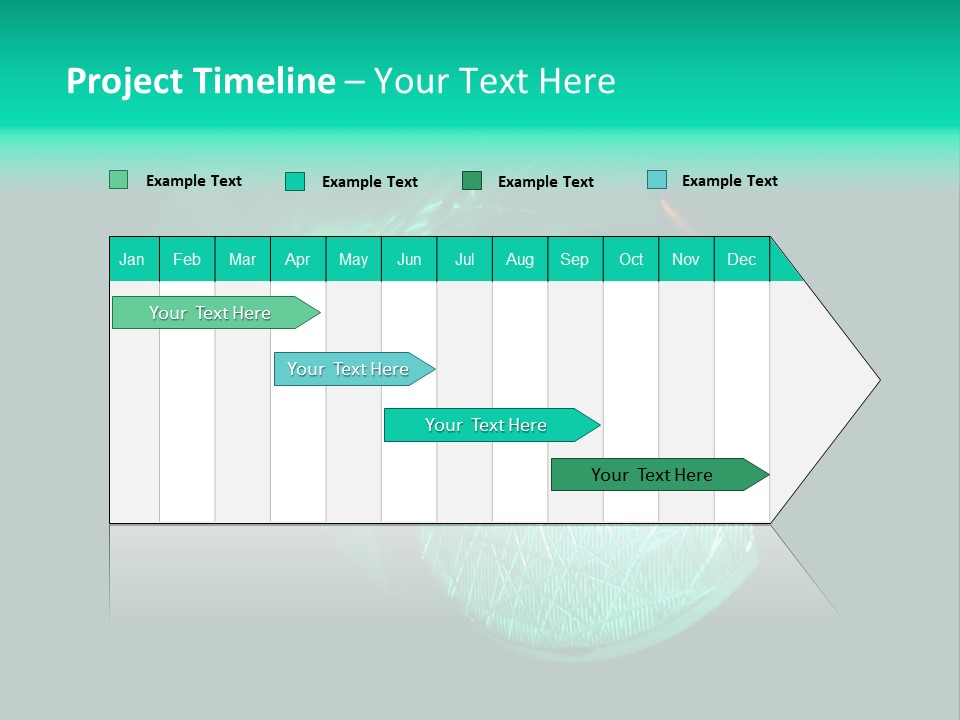 Street Walk Sign PowerPoint Template